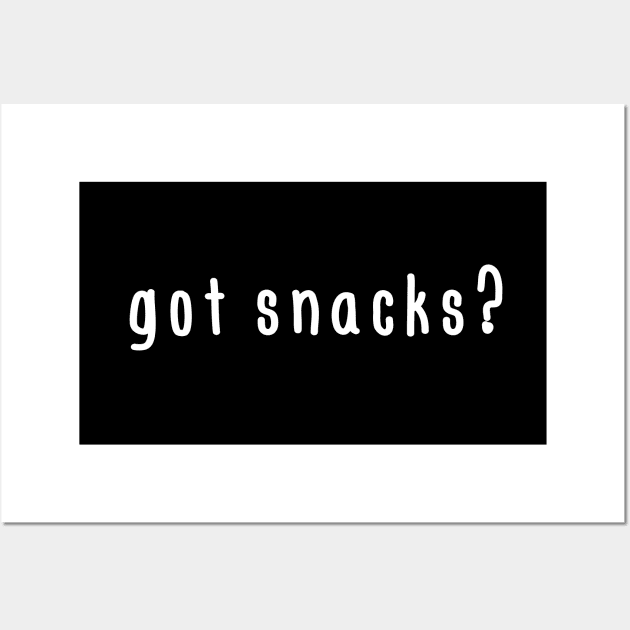 Got snacks? Wall Art by Merlyn Morris